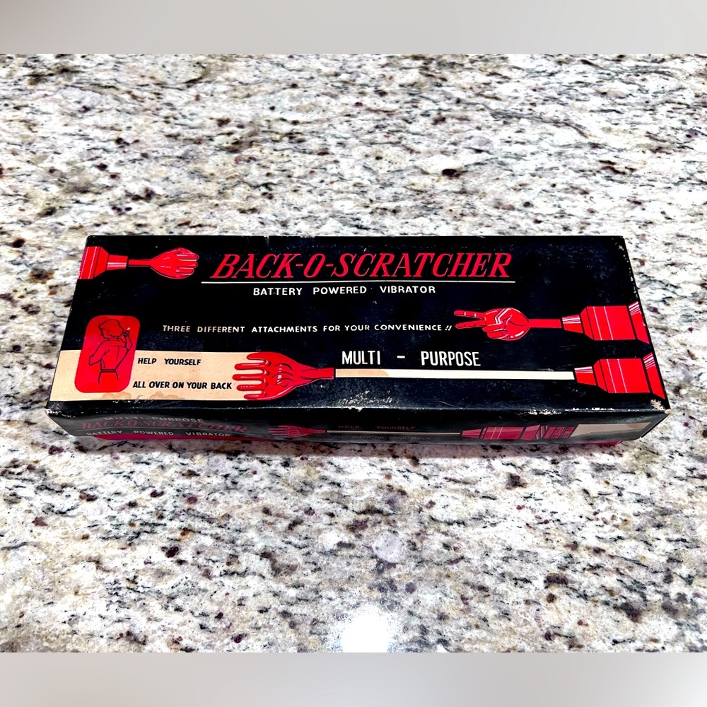 Vintage Back-O-Scratcher Battery Powered Vibrator